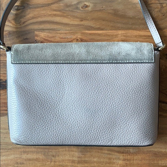 Kate Spade Grey-Purple Crossbody Envelope Bag - Picture 4 of 8